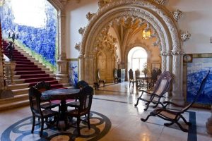 El Palacio de Buçaco es un excelente ejemplo de arquitectura manuelina-gótica